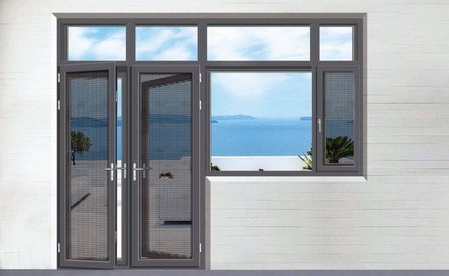 断桥窗纱一体客户案例