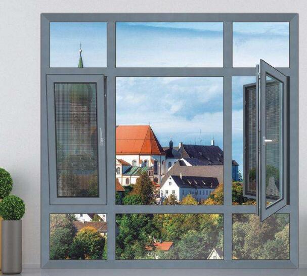  113系统断桥窗纱一体