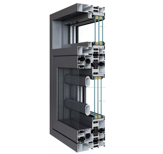 <b>120断桥窗纱一体系列型材</b>