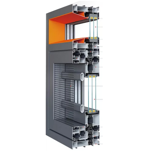 <b>120断桥窗纱一体系列型材</b>